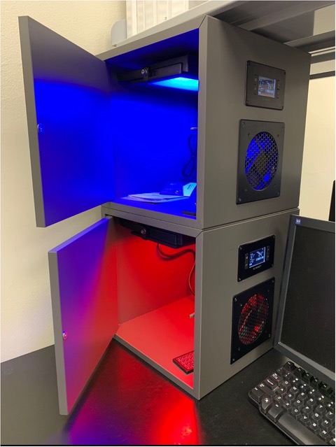 Fruit fly sleep chamber