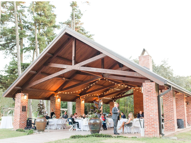 wedding outside of the Orangerie