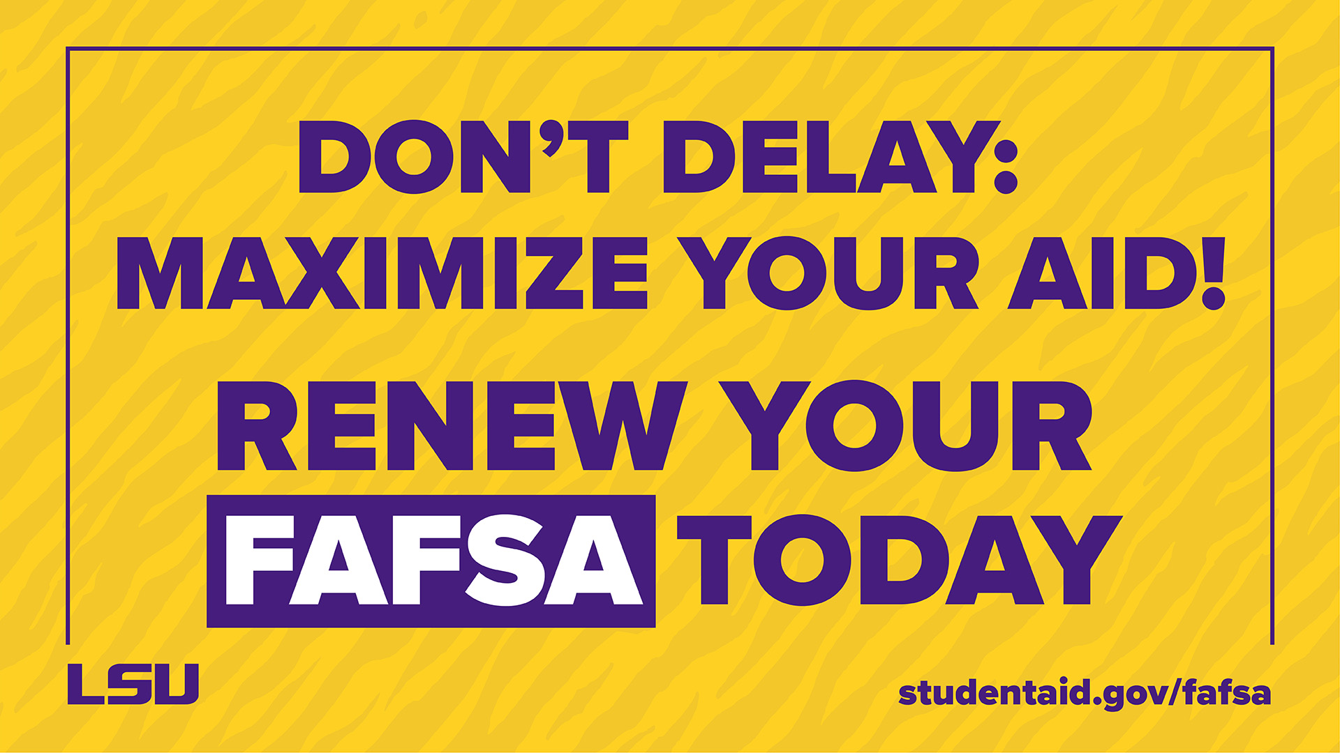 fafsa reminder