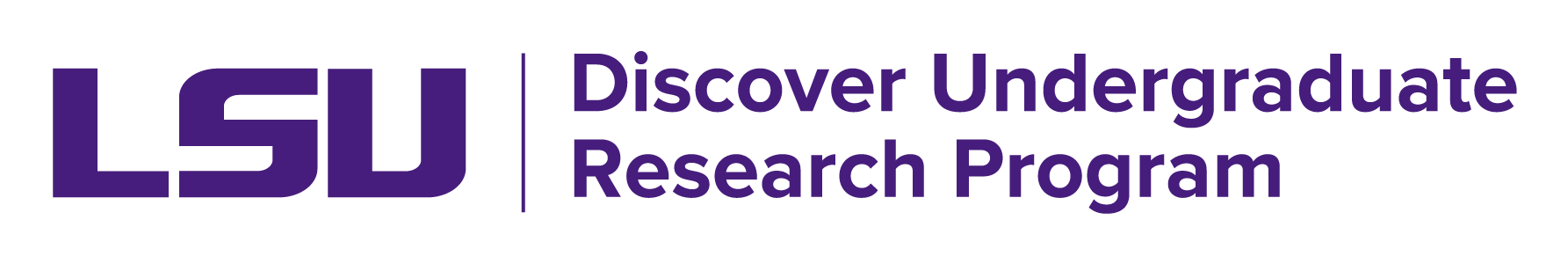 LSU Discover horizontal logo