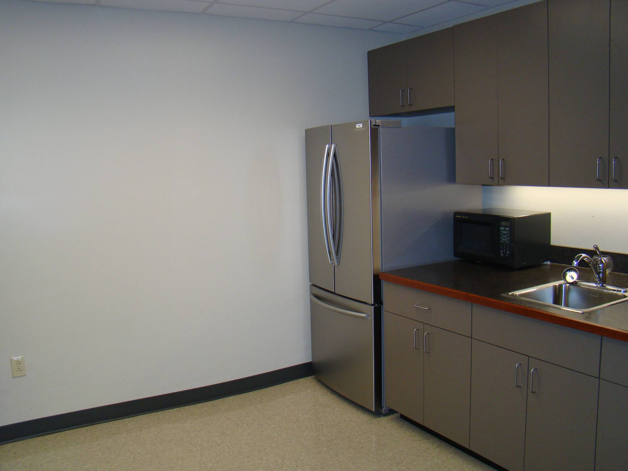 view of kitchen area